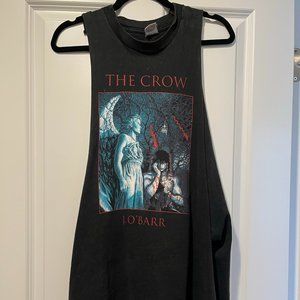 Vintage 1994 The Crow Customised Fruit Of the Loom Muscle Tank - Size XL